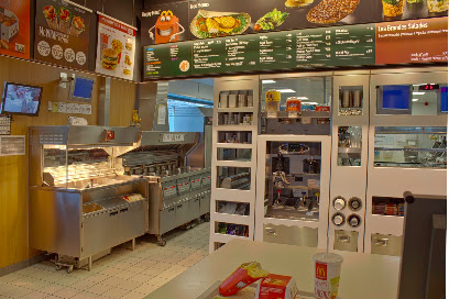 Pizza de McDonald's au Havre